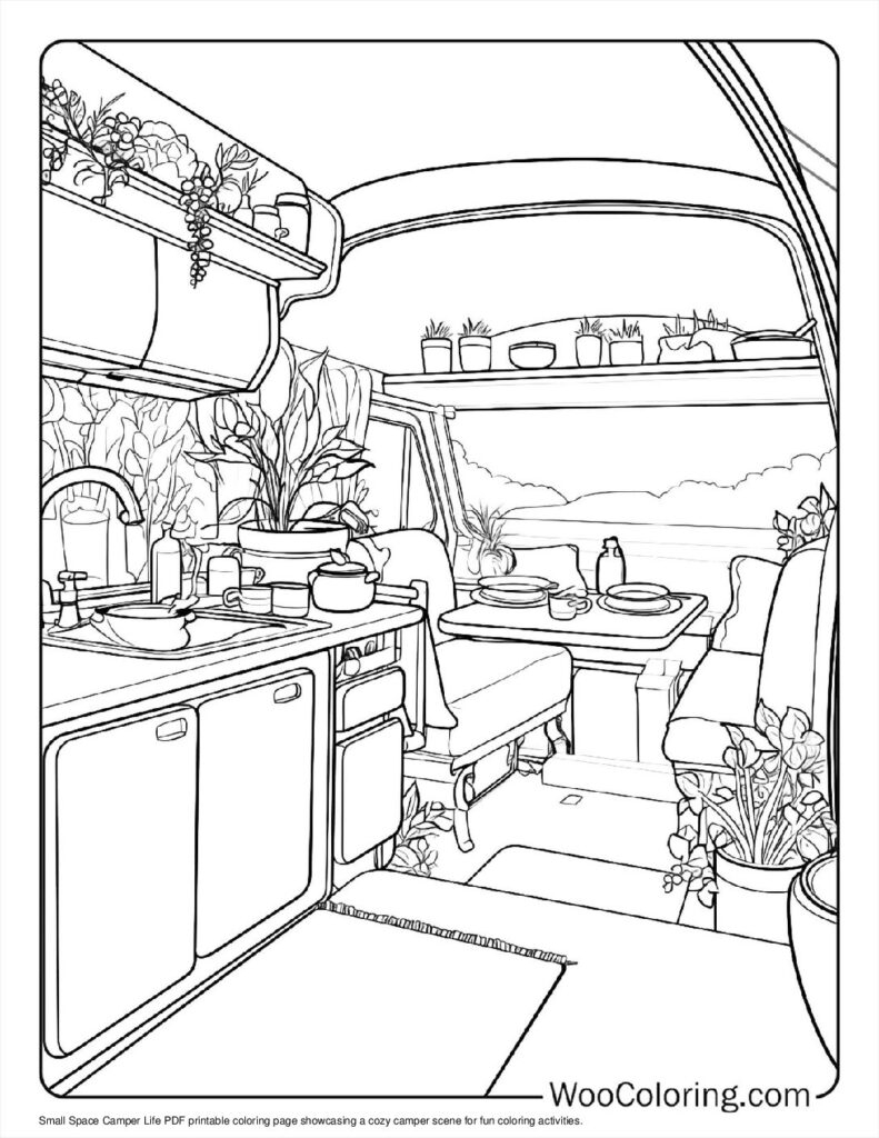 100 Camper RV Coloring Pages Free PDF To Print Woo Coloring 100 Camper RV Coloring Pages Free PDF To Print Woo Coloring