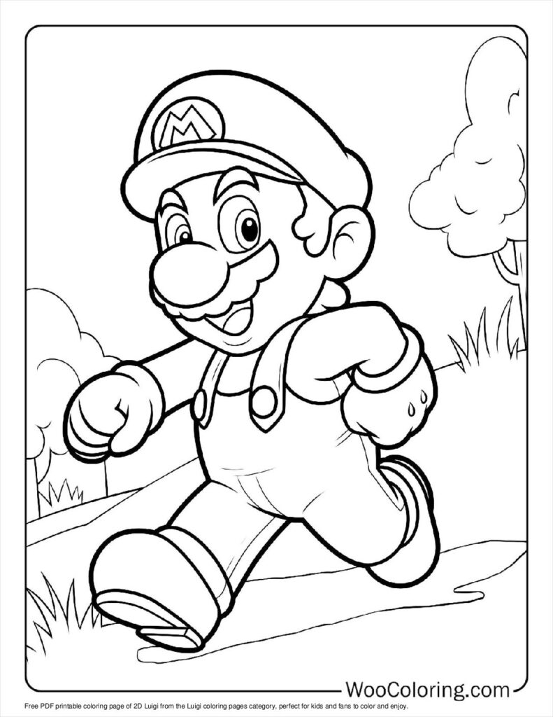 100 Luigi Coloring Pages Free PDF To Print Woo Coloring 100 Luigi Coloring Pages Free PDF To Print Woo Coloring