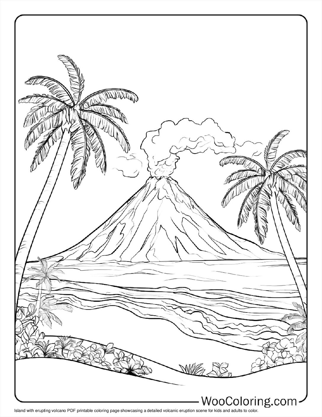 100 Volcano Coloring Pages FREE Printable PDF Woo Coloring 100 Volcano Coloring Pages FREE Printable PDF Woo Coloring