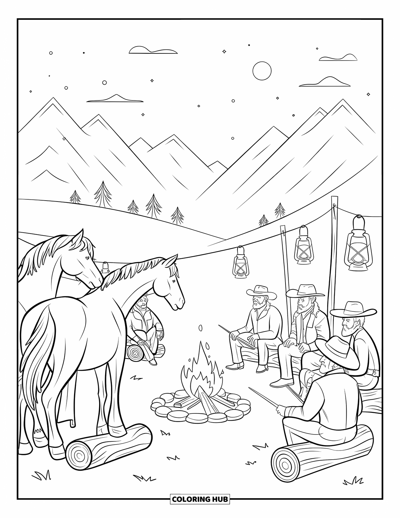100 Western Coloring Pages For Kids Adults Free Printable PDFs 100 Western Coloring Pages For Kids Adults Free Printable PDFs