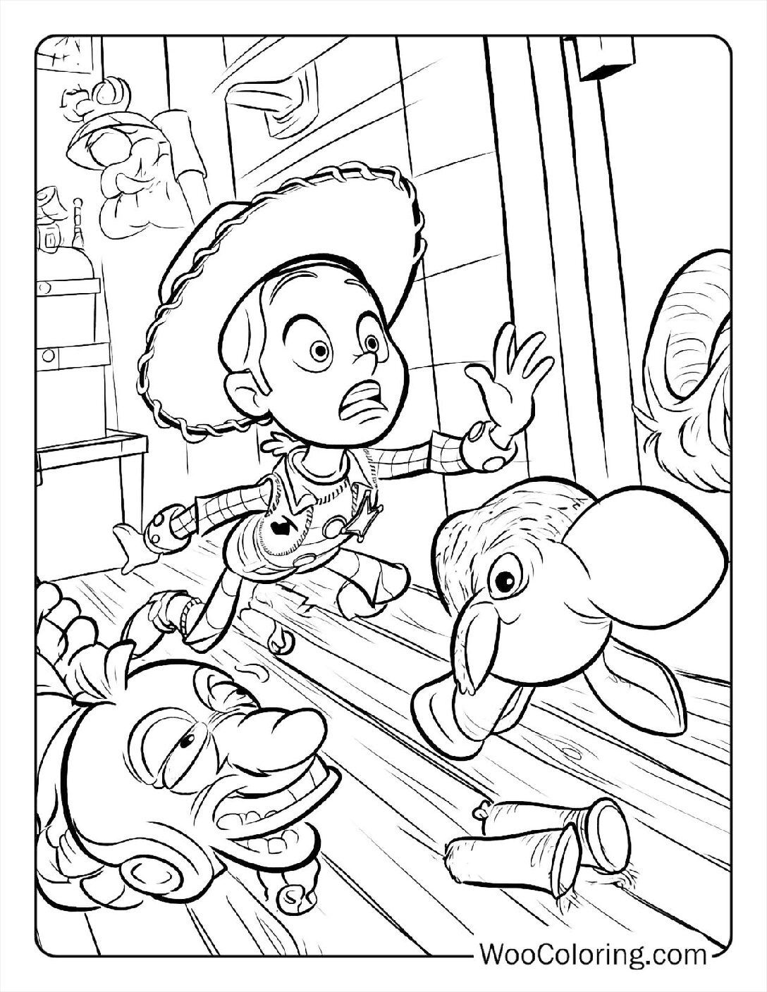100 Woody Coloring Pages FREE Printable PDF Woo Coloring 100 Woody Coloring Pages FREE Printable PDF Woo Coloring