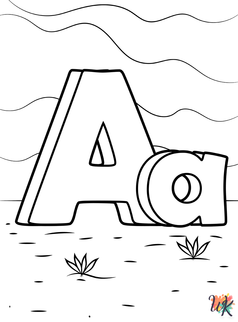 15 Alphabet Coloring Pages For Kids ColoringPagesWK 15 Alphabet Coloring Pages For Kids ColoringPagesWK
