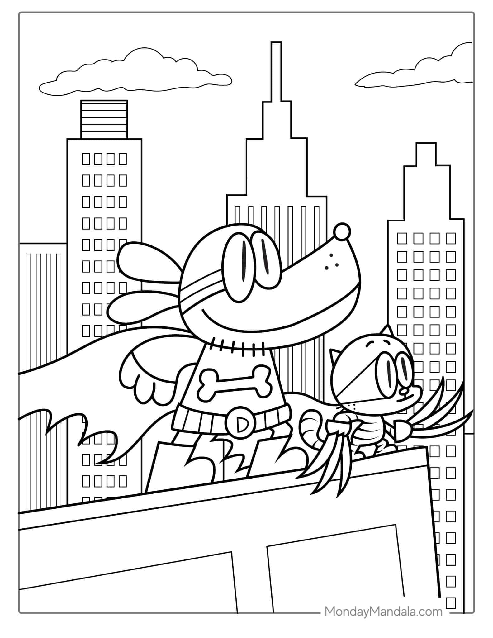 19 Dog Man Coloring Pages Free PDF Printables 19 Dog Man Coloring Pages Free PDF Printables