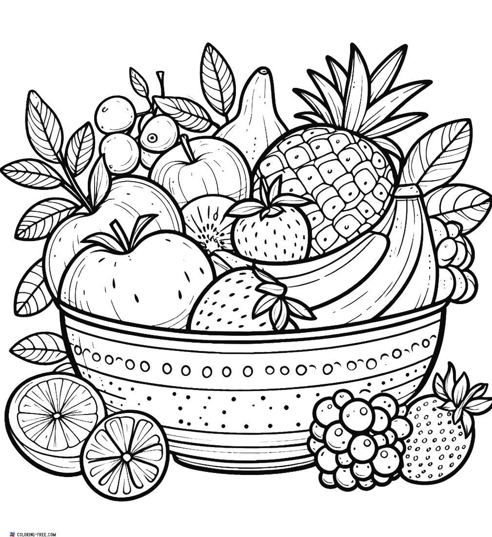 20 Fruit Coloring Pages Free Unique Printables Fruit Coloring Pages 20 Fruit Coloring Pages Free Unique Printables Fruit Coloring Pages