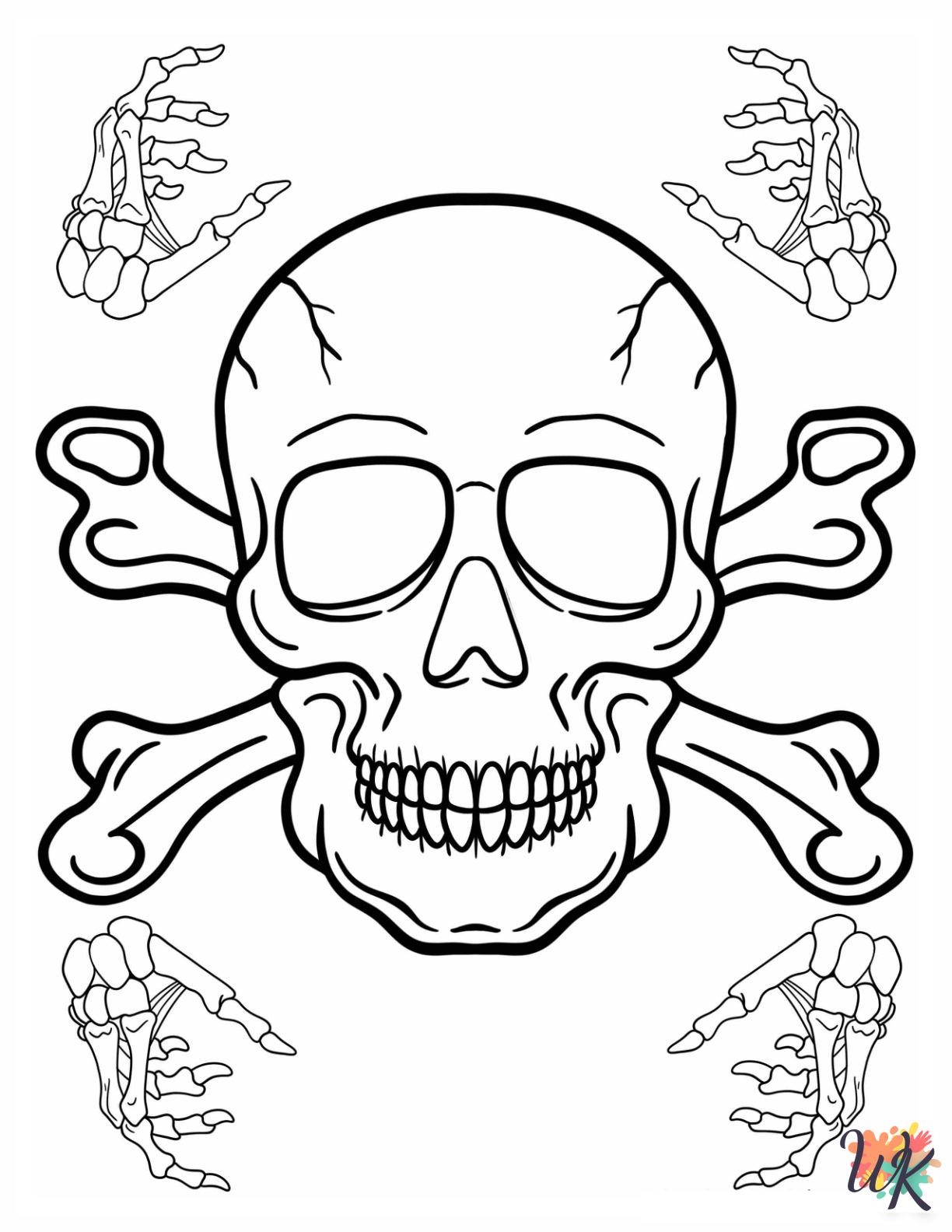 20 Skeleton Coloring Pages For Kids ColoringPagesWK 20 Skeleton Coloring Pages For Kids ColoringPagesWK