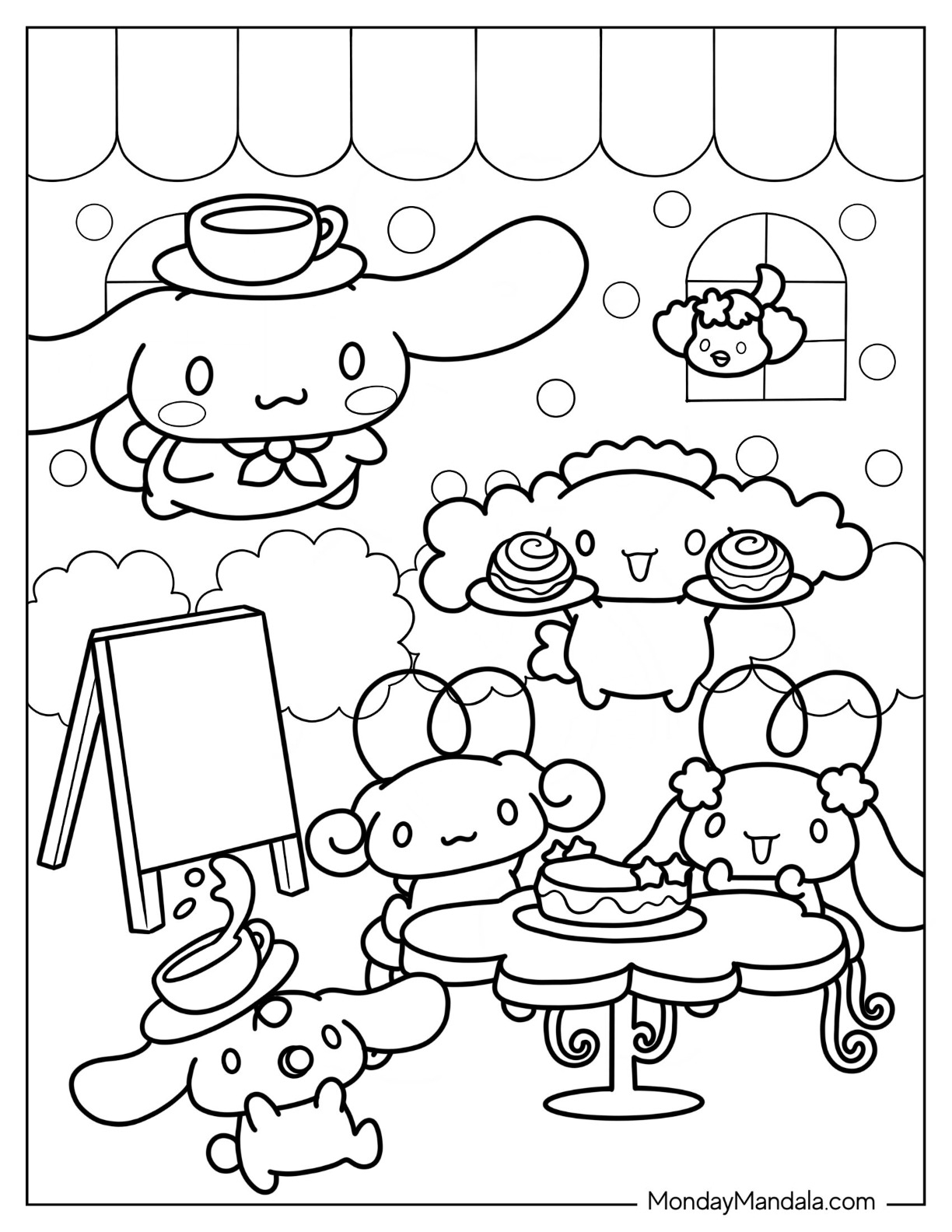 21 Adorable Cinnamon Roll Sanrio Coloring Pages Printable Coloring Craze 21 Adorable Cinnamon Roll Sanrio Coloring Pages Printable Coloring Craze