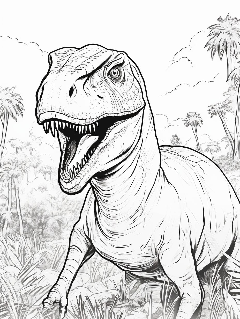 23 Jurassic Park Coloring Pages Roar some Fun For Kids 