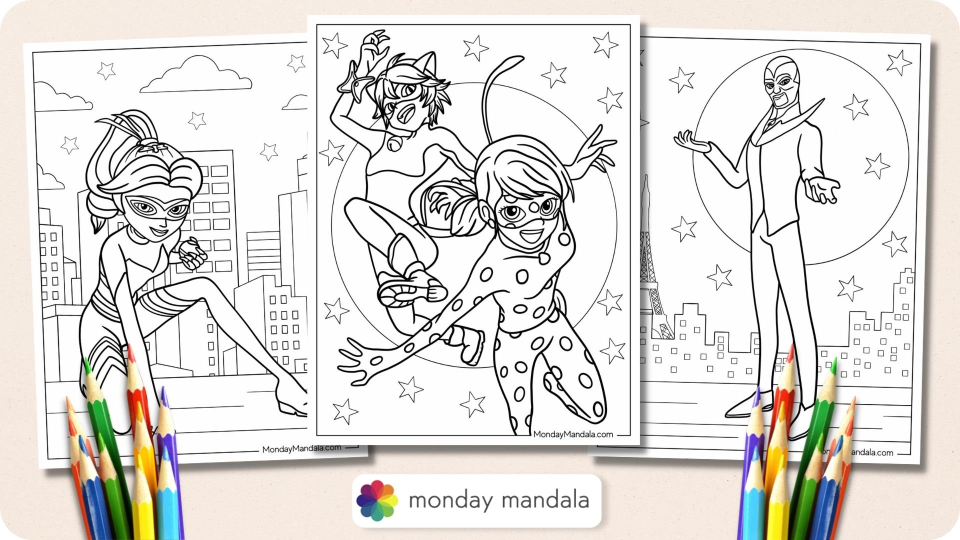 24 Miraculous Ladybug Coloring Pages Free PDF Printables 24 Miraculous Ladybug Coloring Pages Free PDF Printables