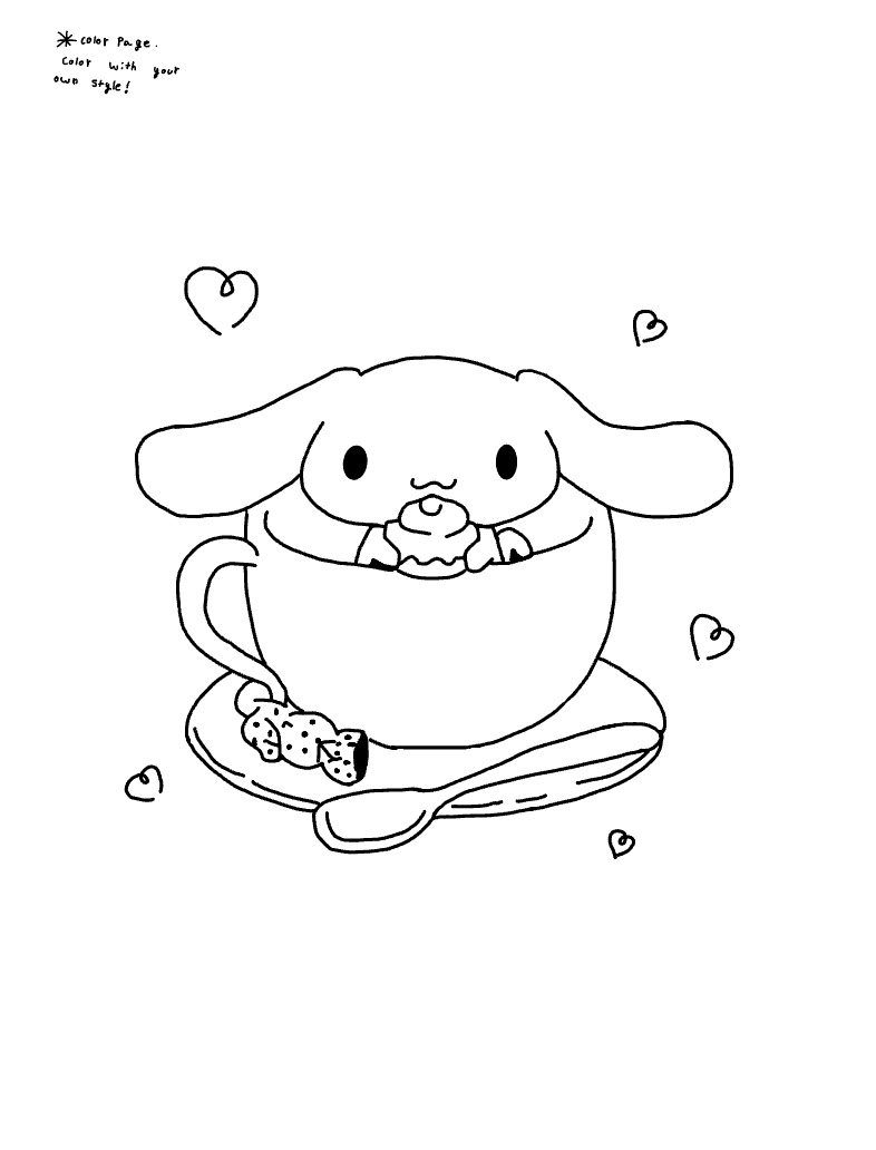 3 New Cinnamon Roll Sanrio Coloring Pages Printable Coloring Craze 3 New Cinnamon Roll Sanrio Coloring Pages Printable Coloring Craze