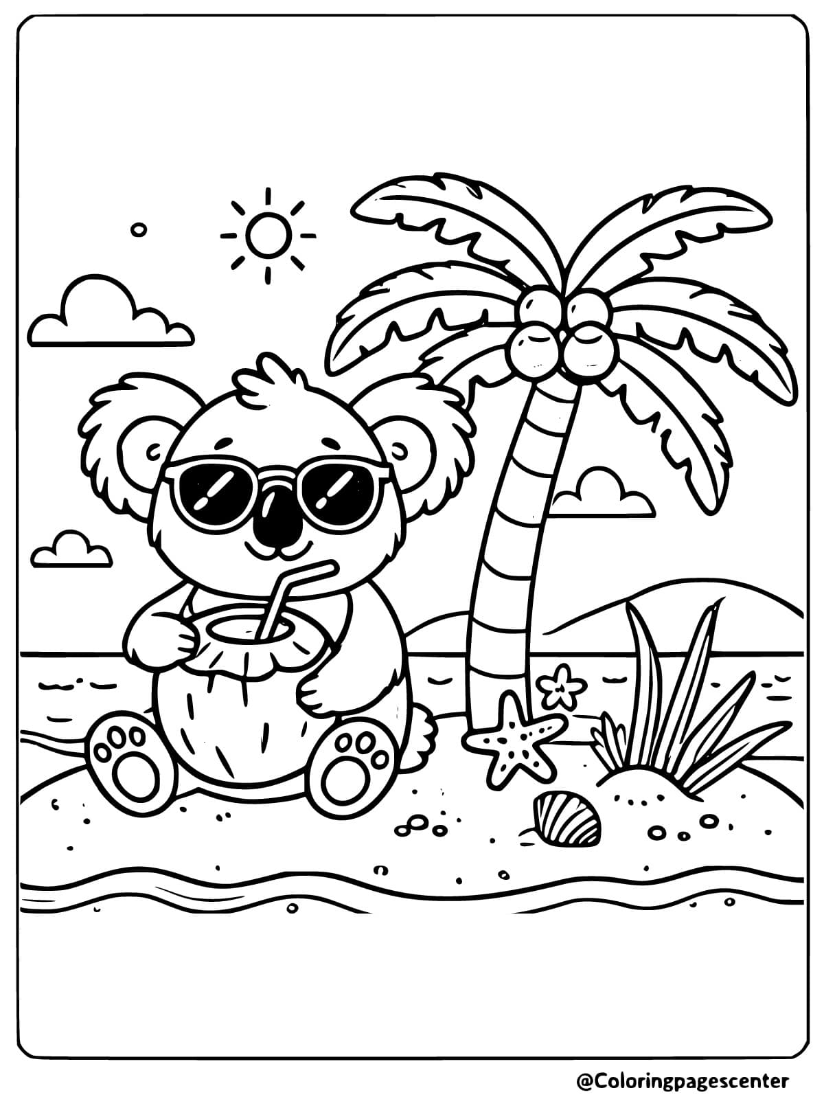 30 Koala Coloring Pages Free Printable