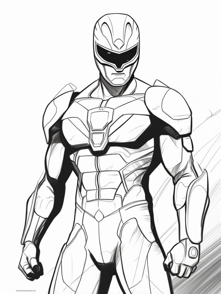 32 Power Ranger Coloring Pages Printable Fun For Kids 