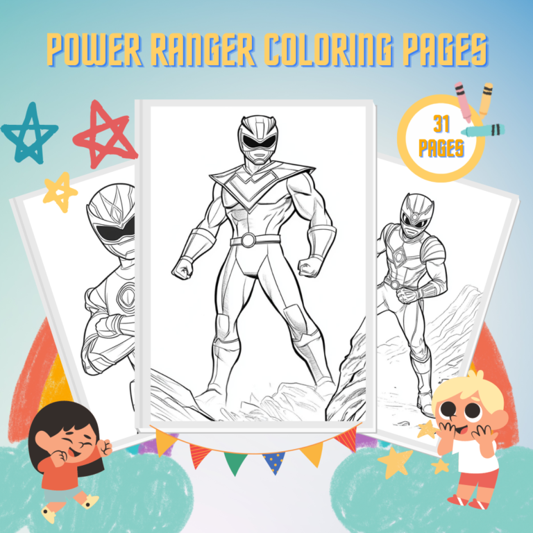 32 Power Ranger Coloring Pages Printable Fun For Kids