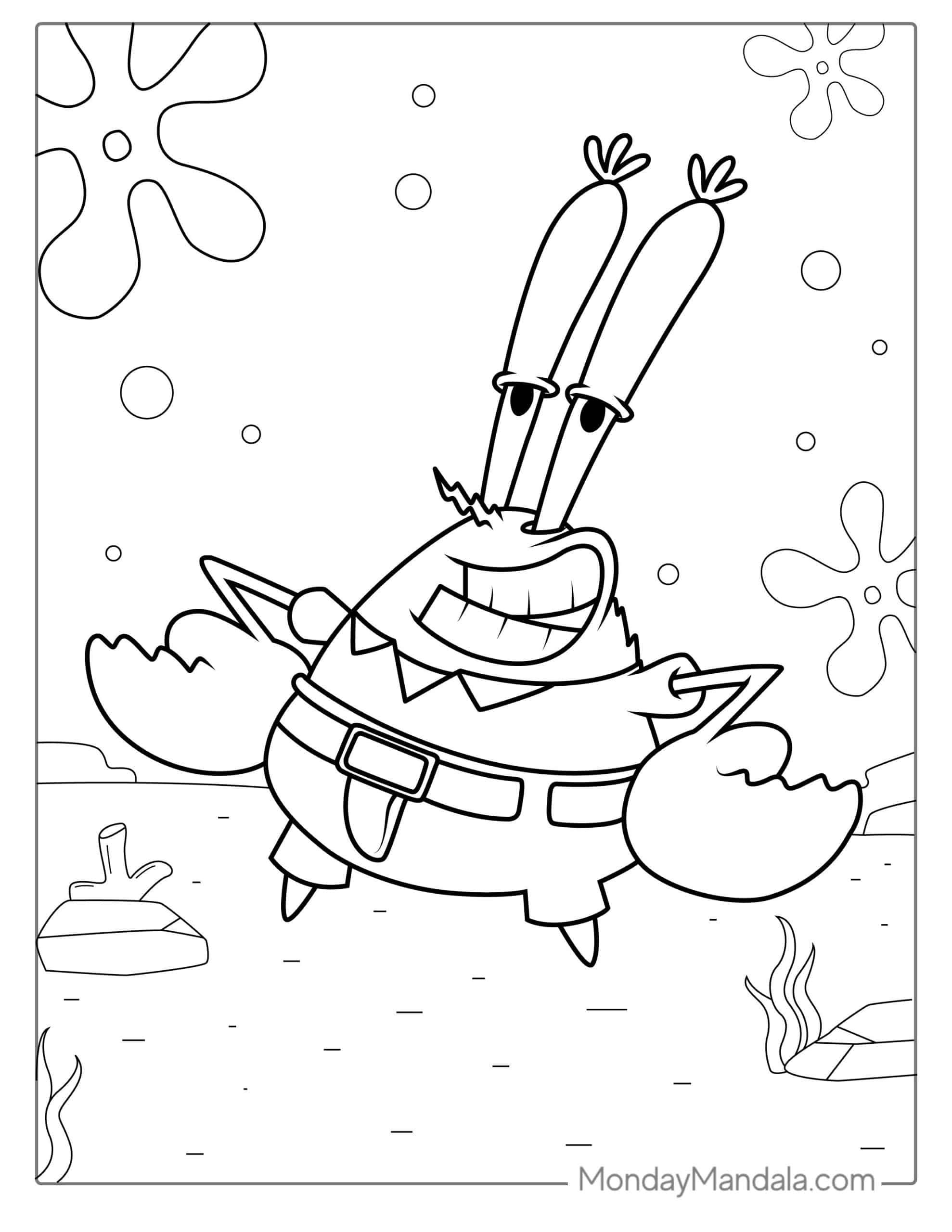spongebob coloring pages spongebob coloring pages