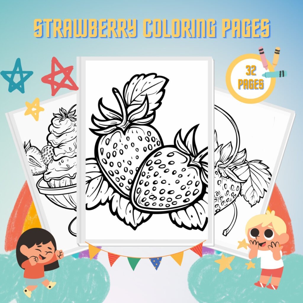 coloring pages for strawberry coloring pages for strawberry