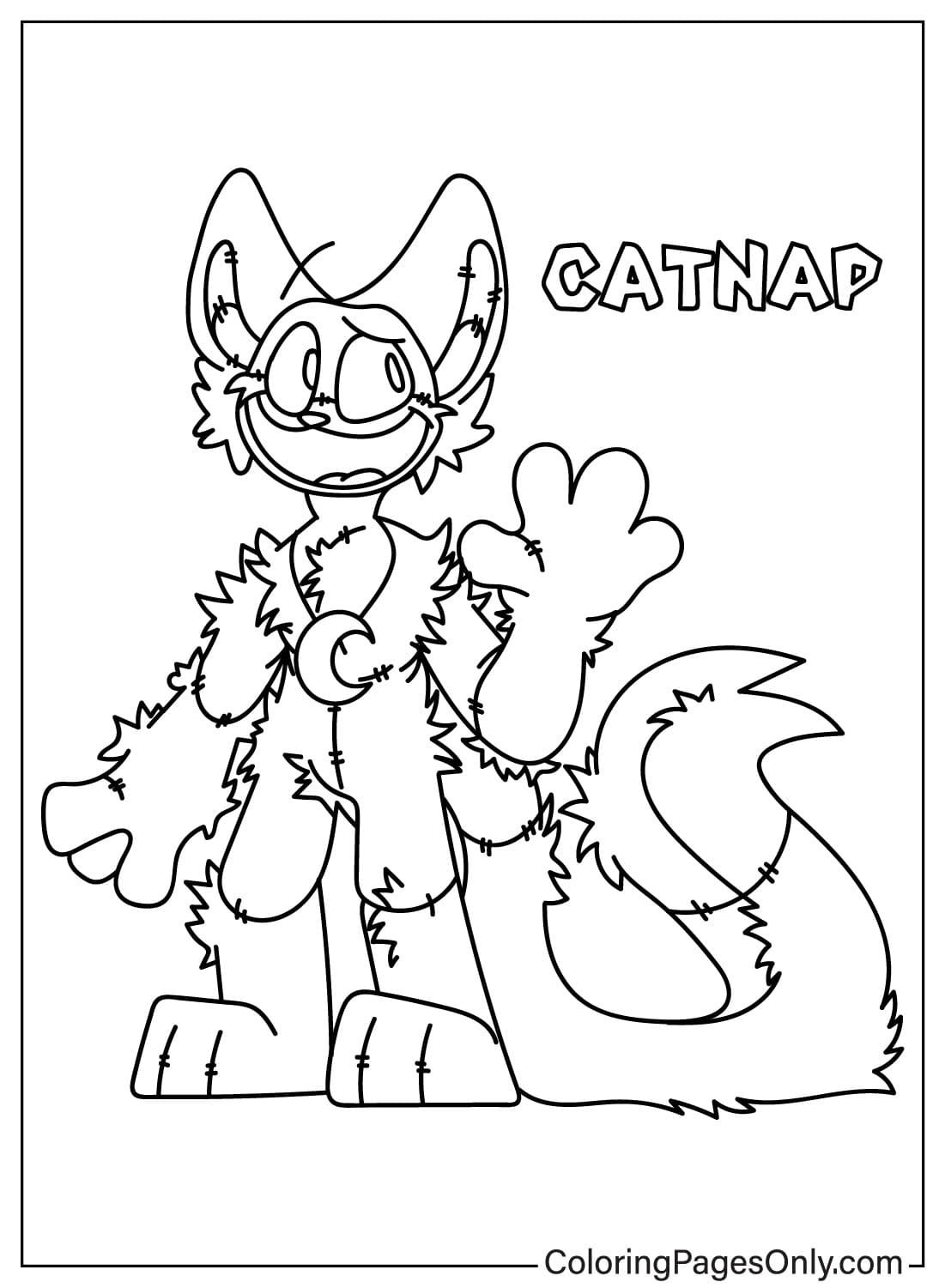 34 Free Printable CatNap Coloring Pages In 2024 Nickerchen 