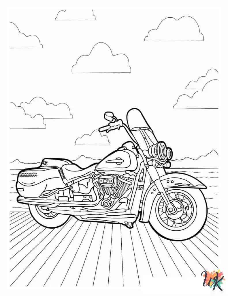39 Motorcycle Coloring Pages For Kids ColoringPagesWK 39 Motorcycle Coloring Pages For Kids ColoringPagesWK
