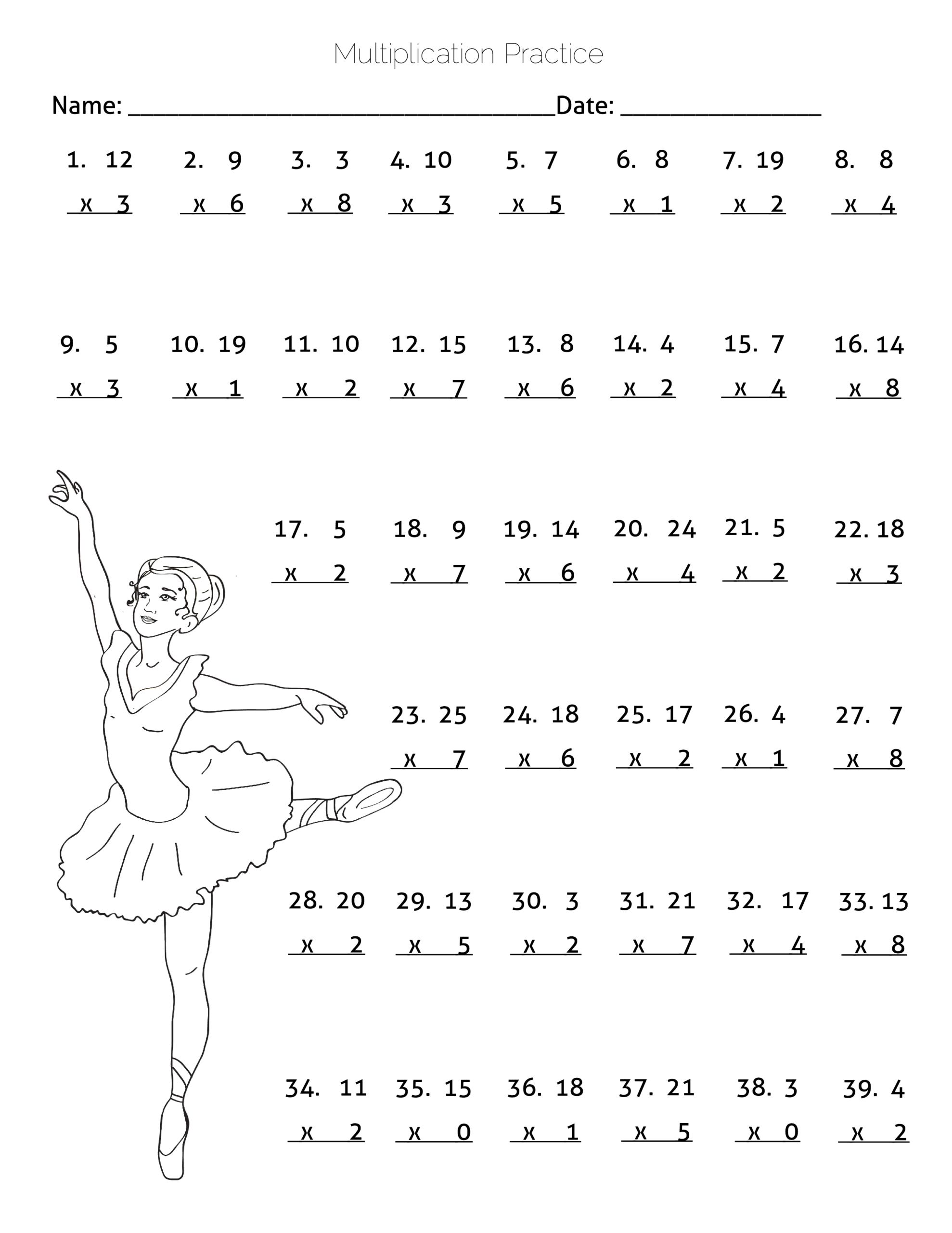 3rd grade multiplication worksheets 3rd grade multiplication worksheets