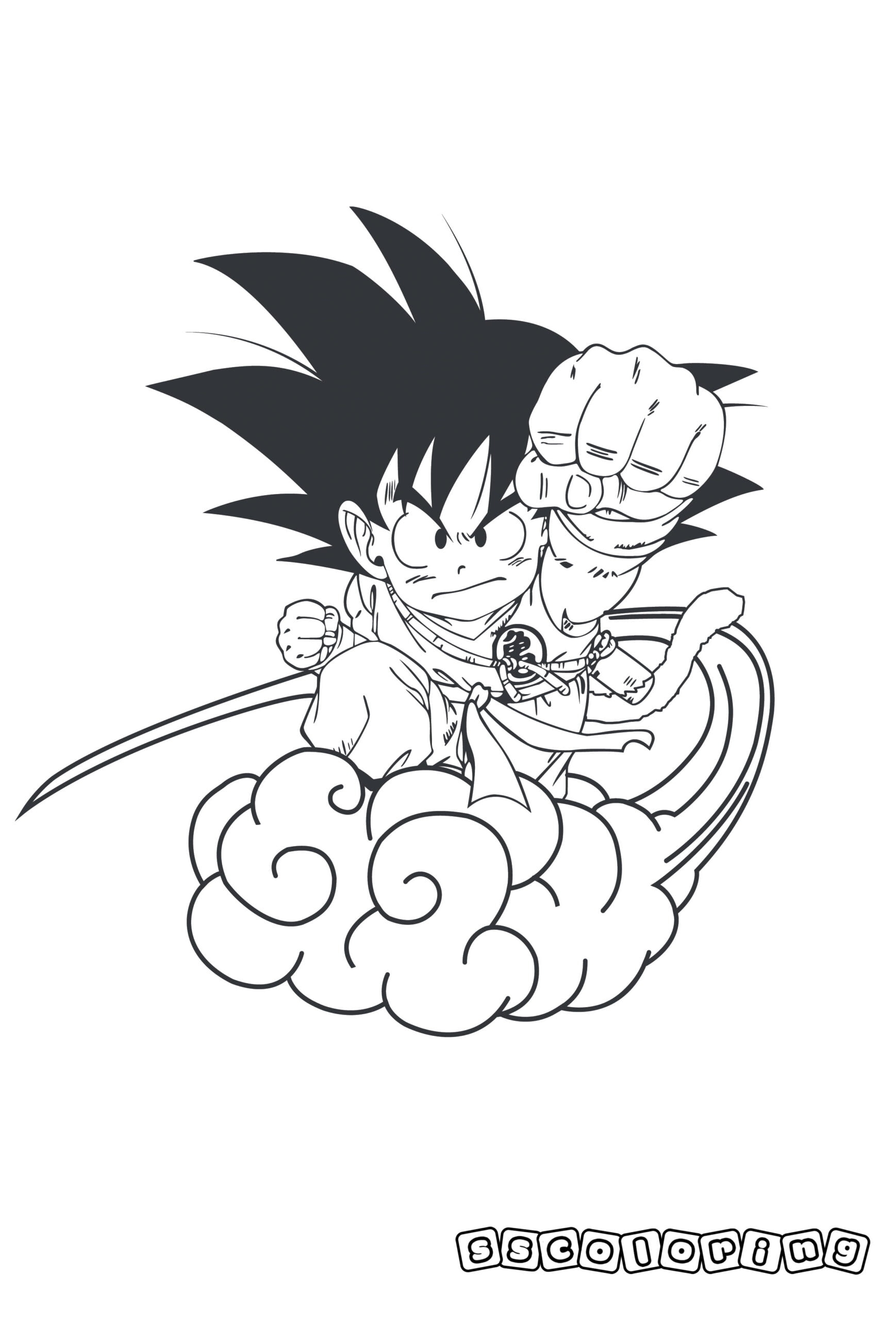 goku coloring pages goku coloring pages