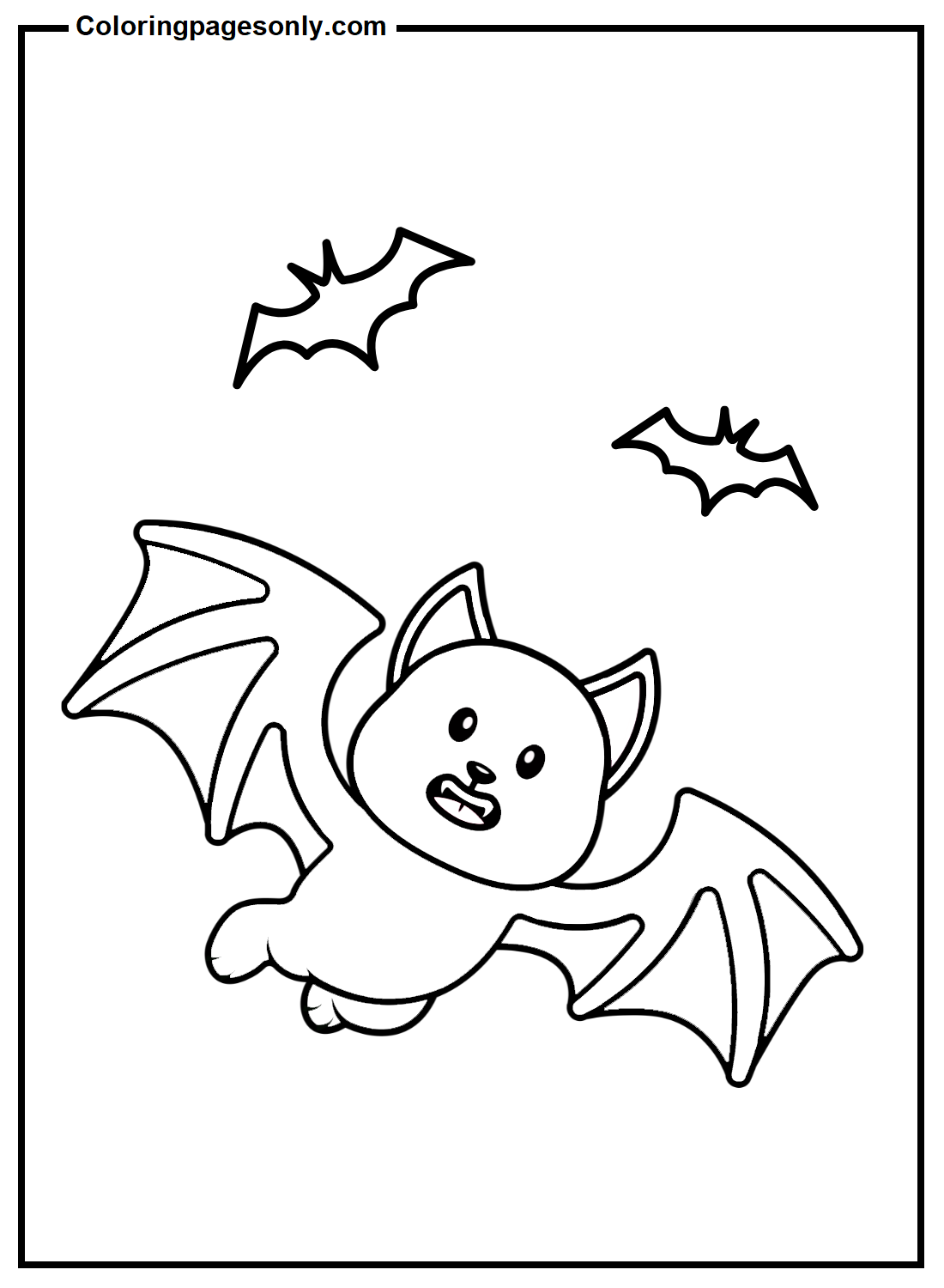 47 Bat Coloring Pages ColoringPagesOnly 47 Bat Coloring Pages ColoringPagesOnly