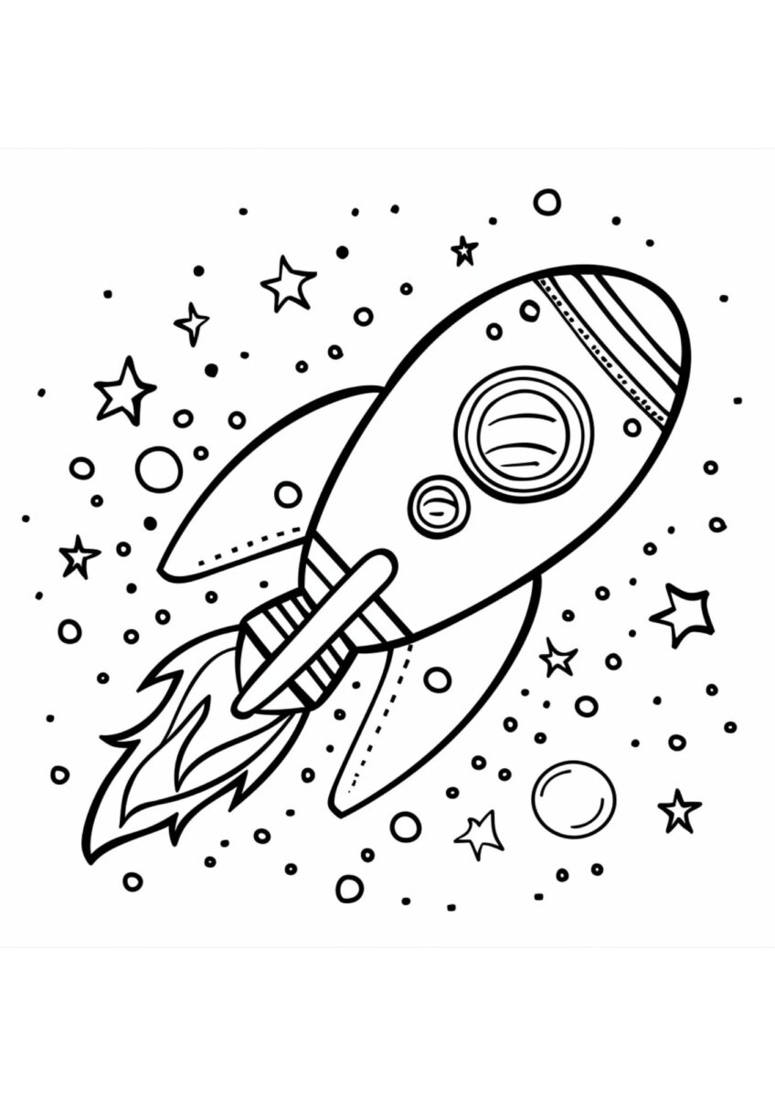rocket ship coloring page rocket ship coloring page