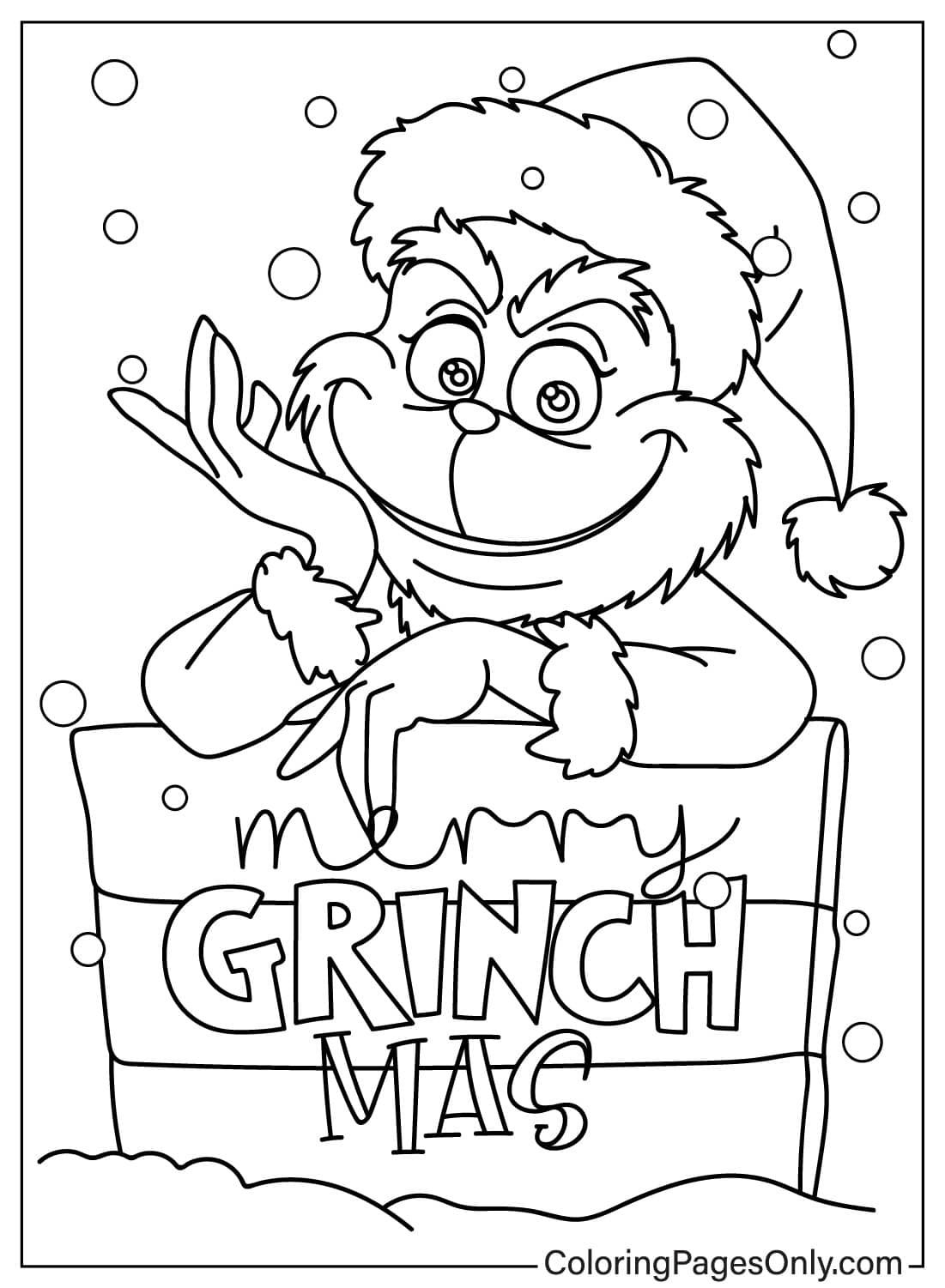 80 Grinch Coloring Pages Free Printable PDF Online Coloring 