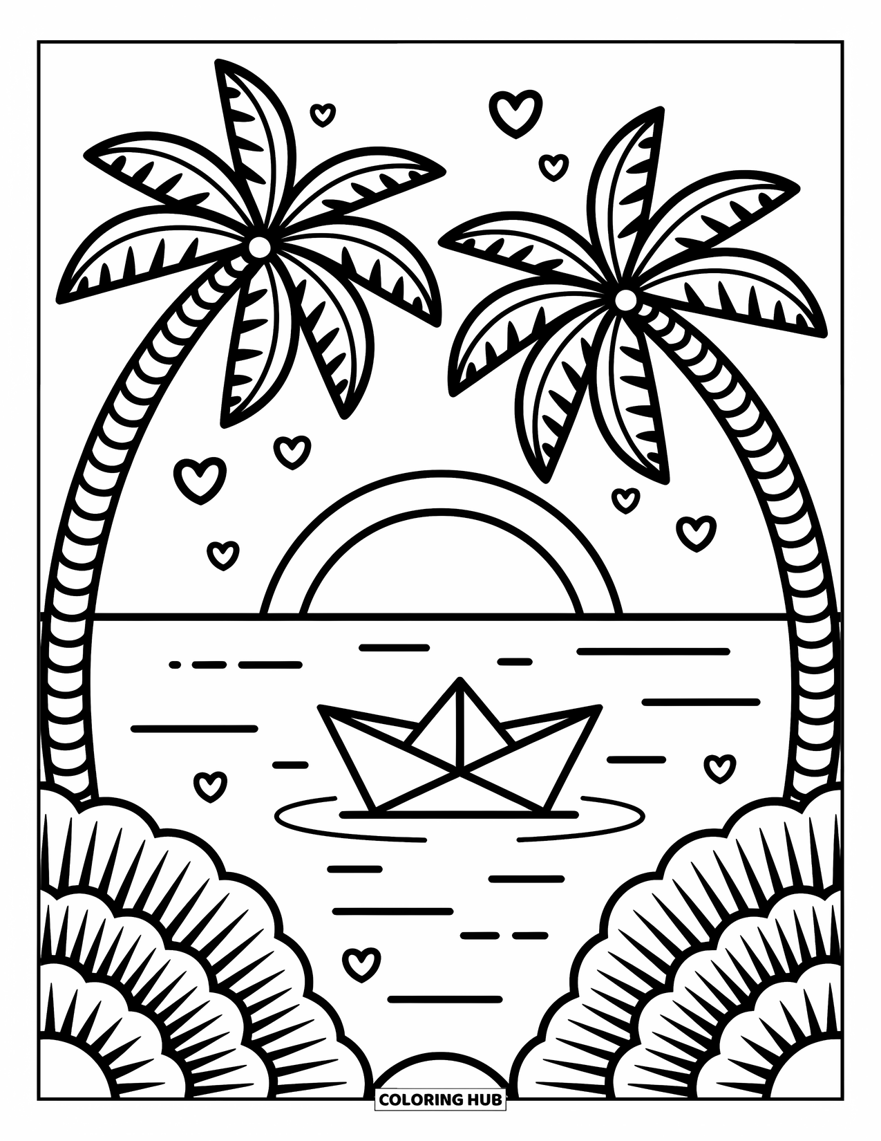 80 Sunset Coloring Pages For Kids Adults Free Printable PDFs 80 Sunset Coloring Pages For Kids Adults Free Printable PDFs