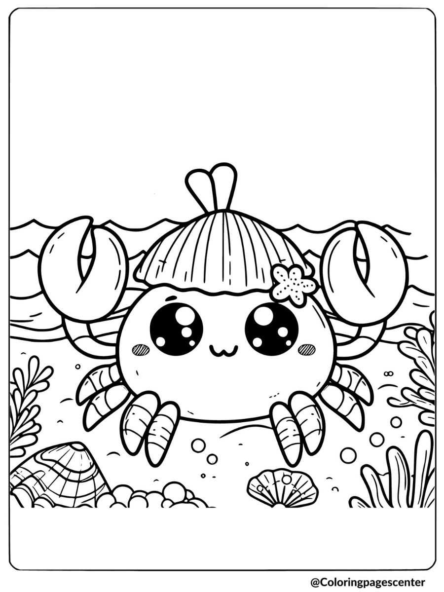 9 Crab Coloring Pages Free PDF Printables 9 Crab Coloring Pages Free PDF Printables