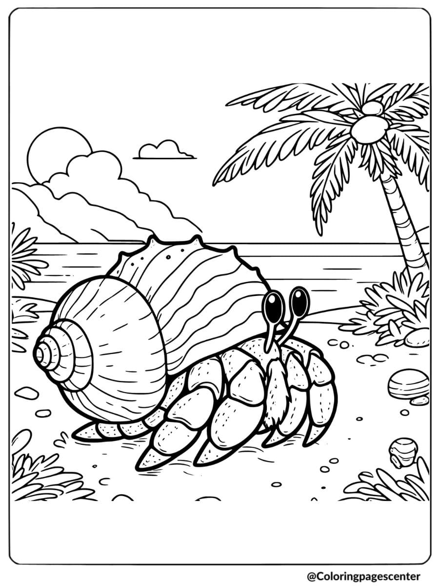 9 Crab Coloring Pages Free PDF Printables