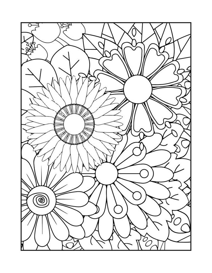 Abstract Coloring Pages Free Printable PDF Abstract Coloring Pages Free Printable PDF