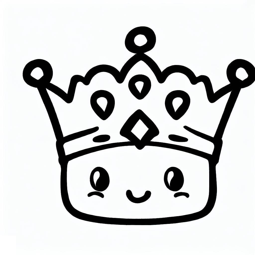 crown coloring page crown coloring page