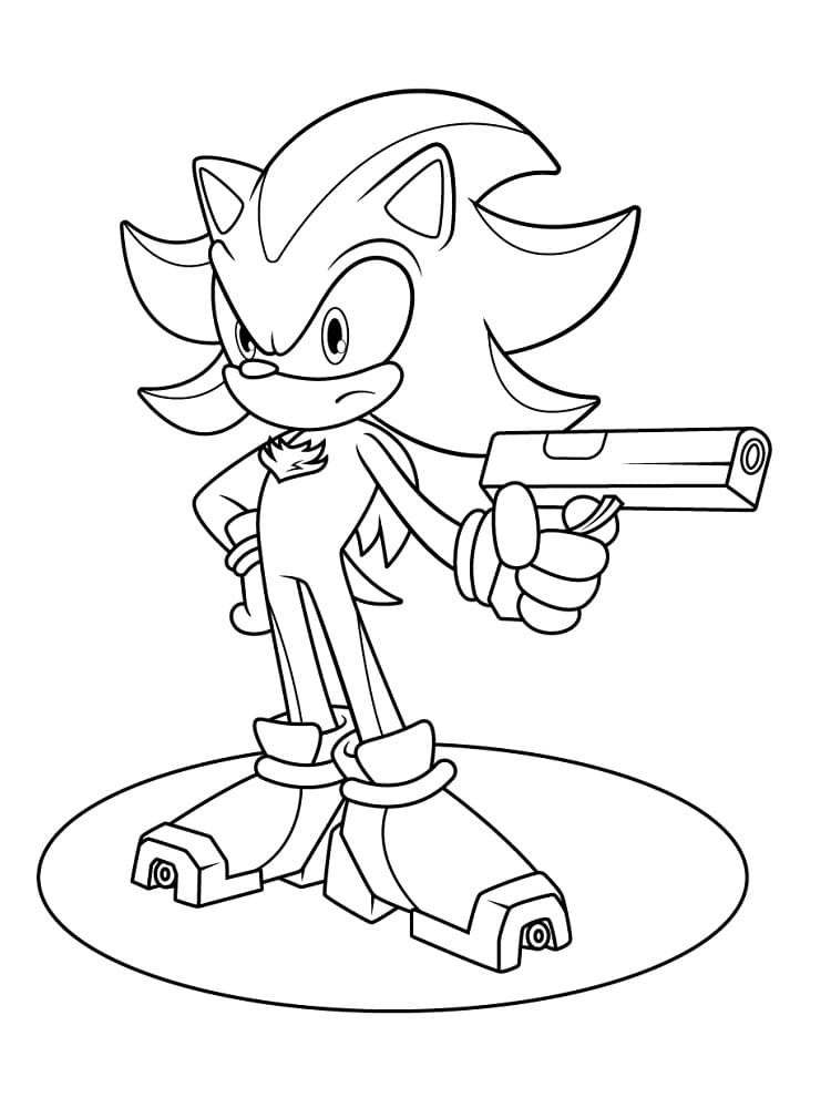 Amazing Shadow The Hedgehog Coloring Page Free Printable Coloring Amazing Shadow The Hedgehog Coloring Page Free Printable Coloring