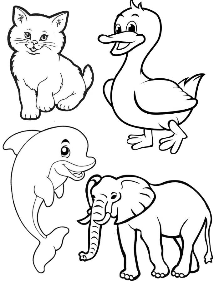 Animal Coloring Pages Free Printable PDF Animal Coloring Pages Animal Coloring Pages Free Printable PDF Animal Coloring Pages