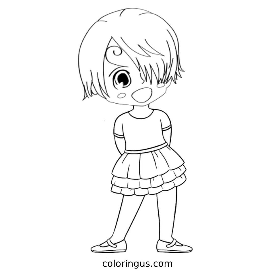 Anime Coloring Pages Free Printable PDF Anime Coloring Pages Free Printable PDF