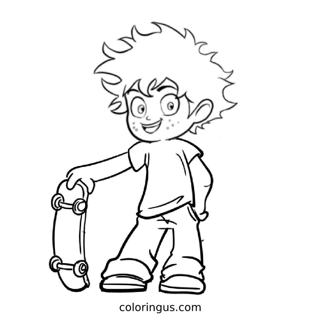 anime coloring page anime coloring page