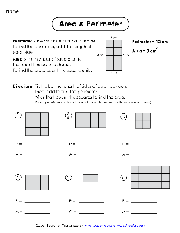 area and perimeter worksheets area and perimeter worksheets