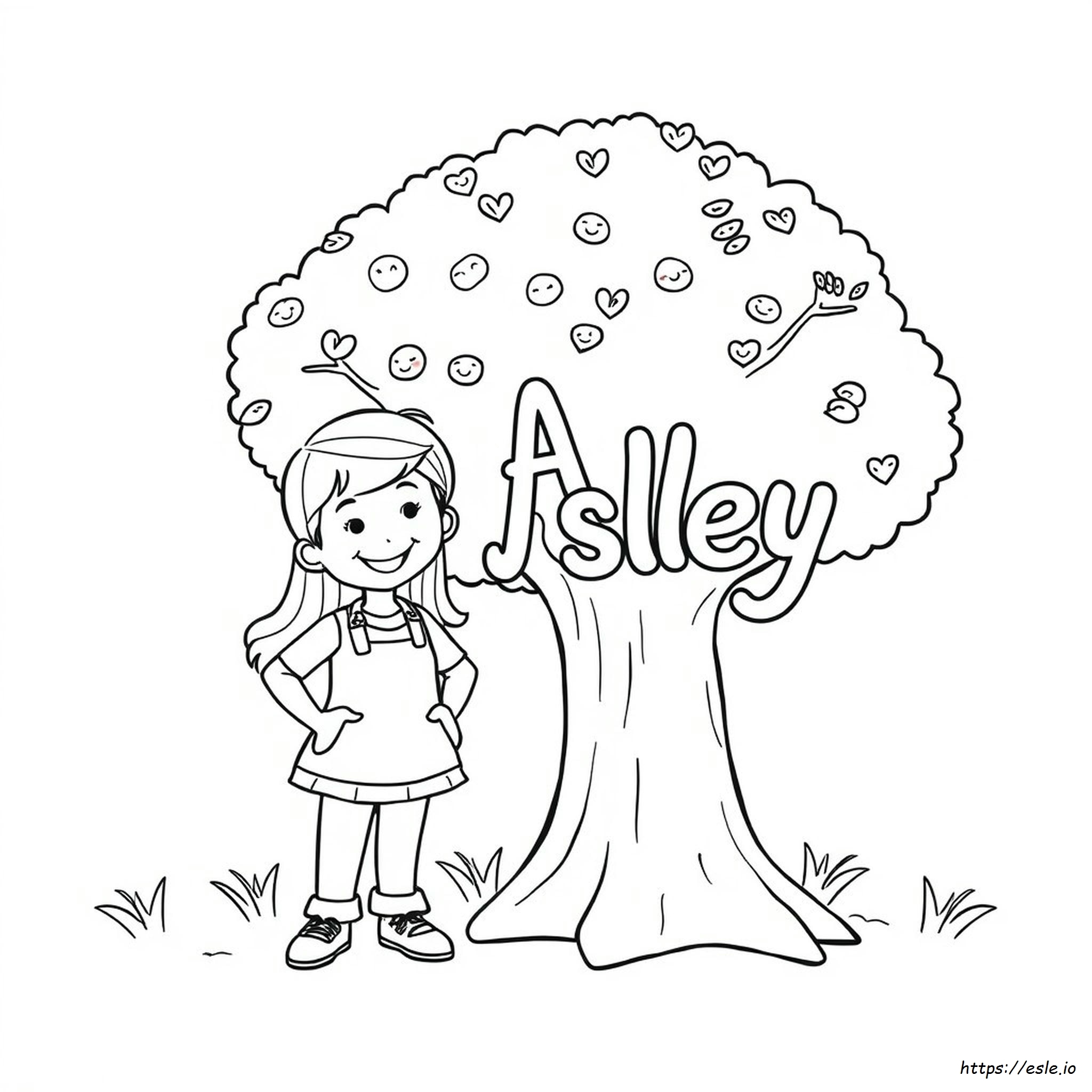 Ashley Name Coloring Pages Ashley Name Coloring Pages