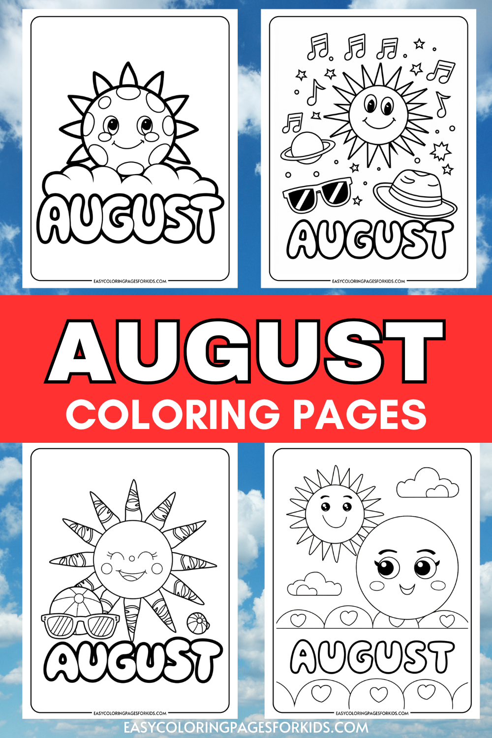 august coloring pages