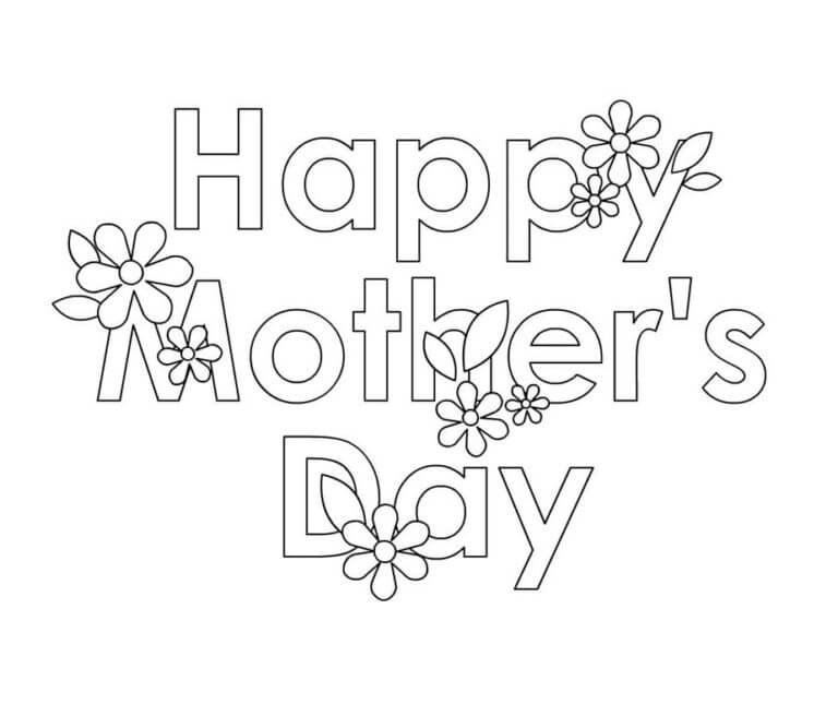 Awesome Mother 39 s Day Coloring Page Download Print Or Color Online Awesome Mother 39 s Day Coloring Page Download Print Or Color Online