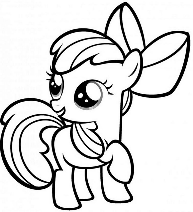 Baby Unicorn Coloring Pages Learning Printable
