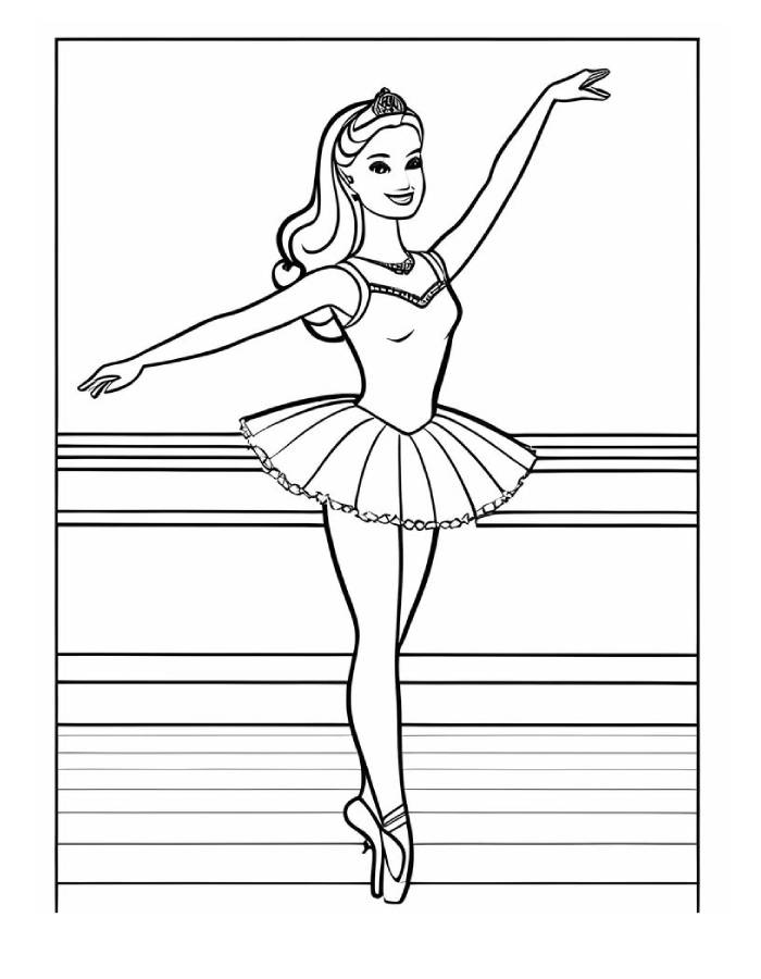 Ballet Dance Coloring Pages Free Printable PDF Ballet Dance Coloring Pages Free Printable PDF