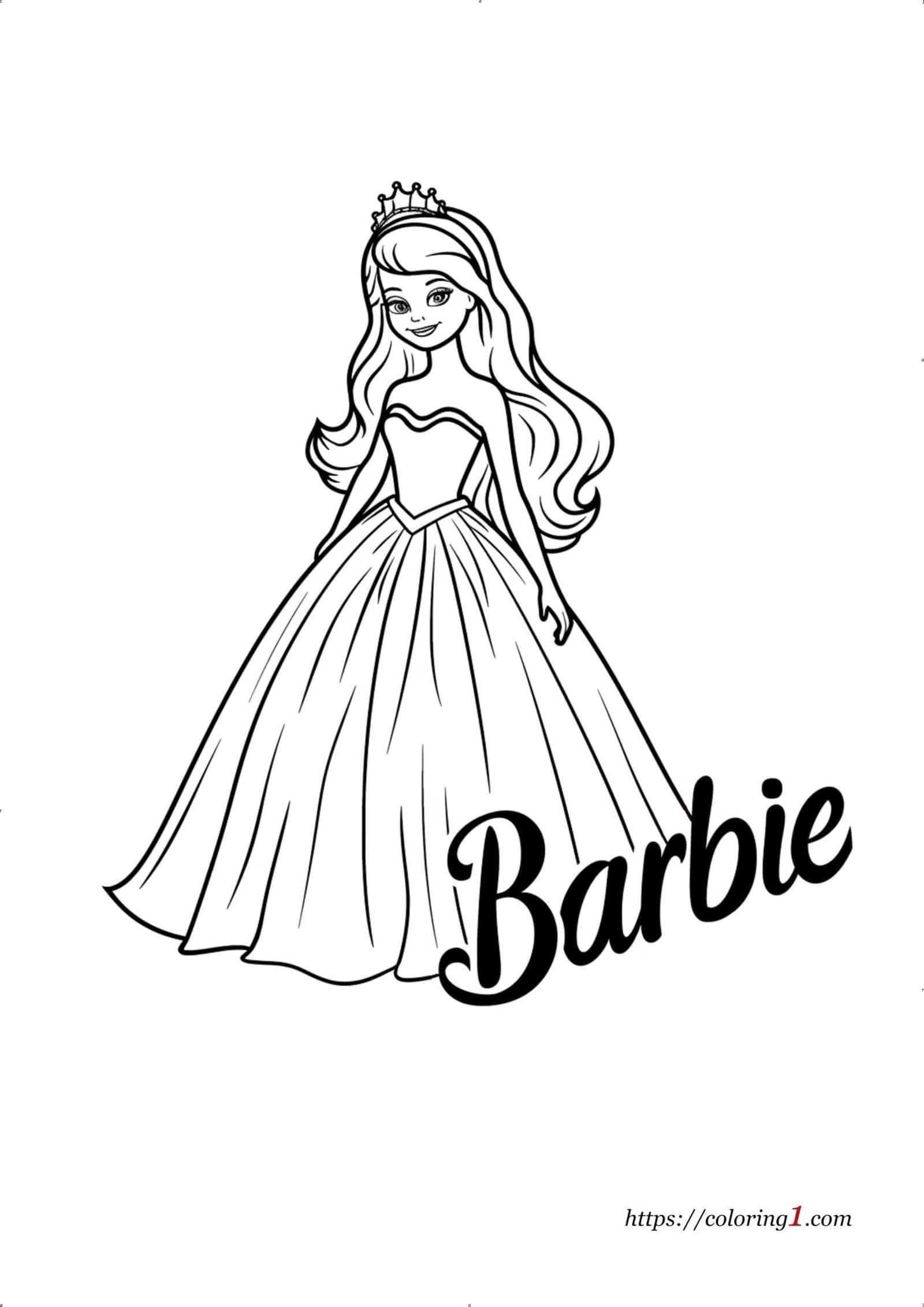 Barbie Coloring Pages 39 Free Printable Coloring Sheets 2024 Barbie Coloring Pages 39 Free Printable Coloring Sheets 2024