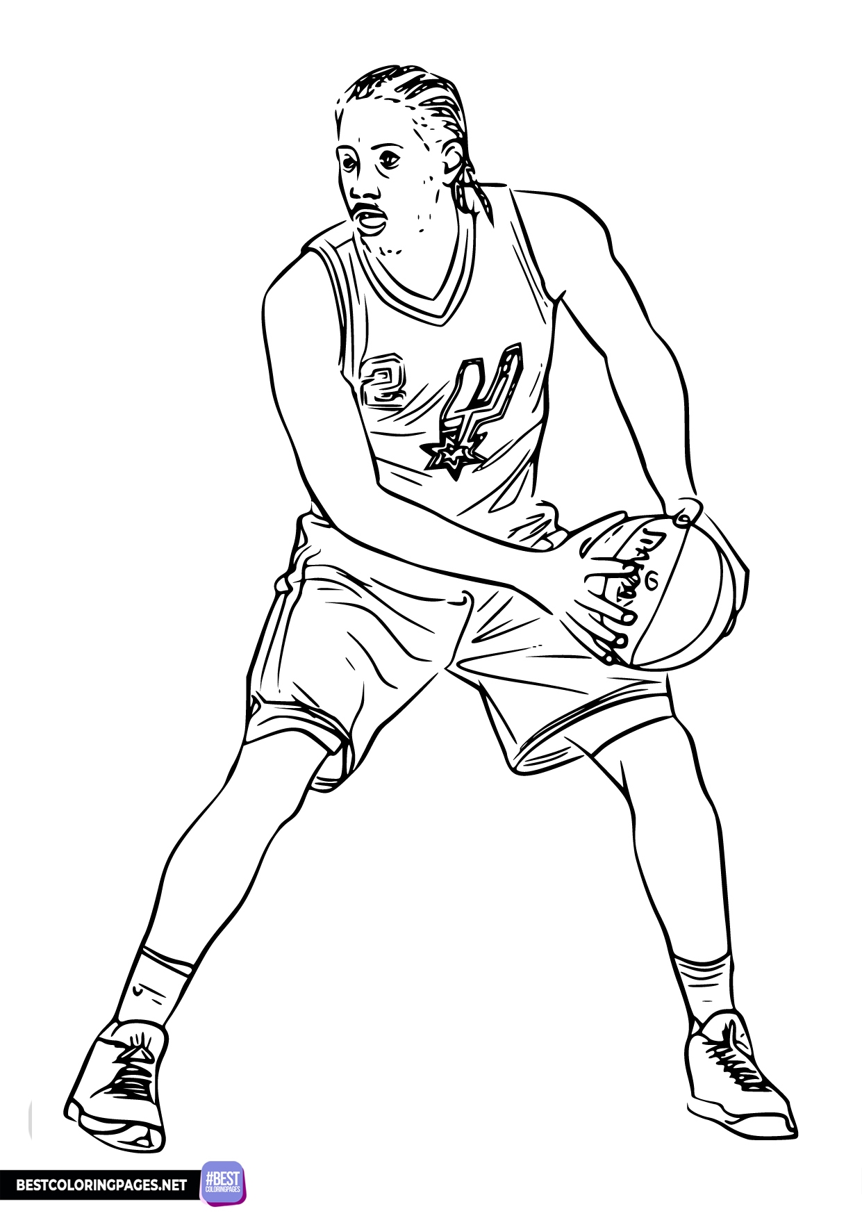 Basketball Coloring Pages Bestcoloringpages