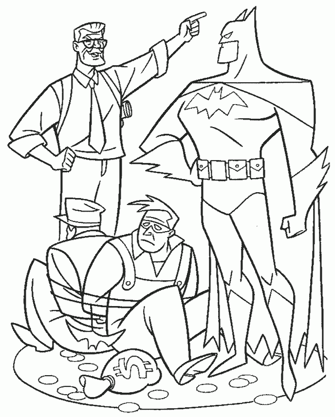 Batman Coloring Pages
