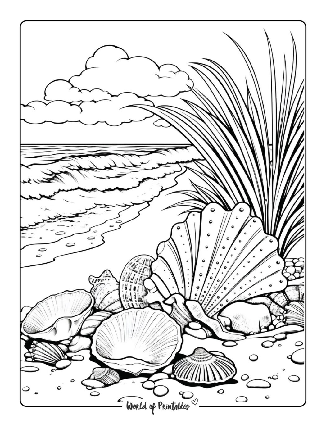 Beaches Coloring Pages Beaches Coloring Pages