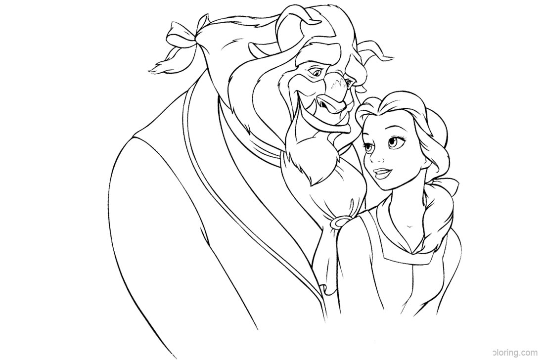 Beauty And The Beast Coloring Pages Free Printable Coloring Pages Beauty And The Beast Coloring Pages Free Printable Coloring Pages