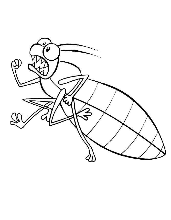 Bed Bug Coloring Page Free Printable PDF Bed Bug Coloring Page Free Printable PDF