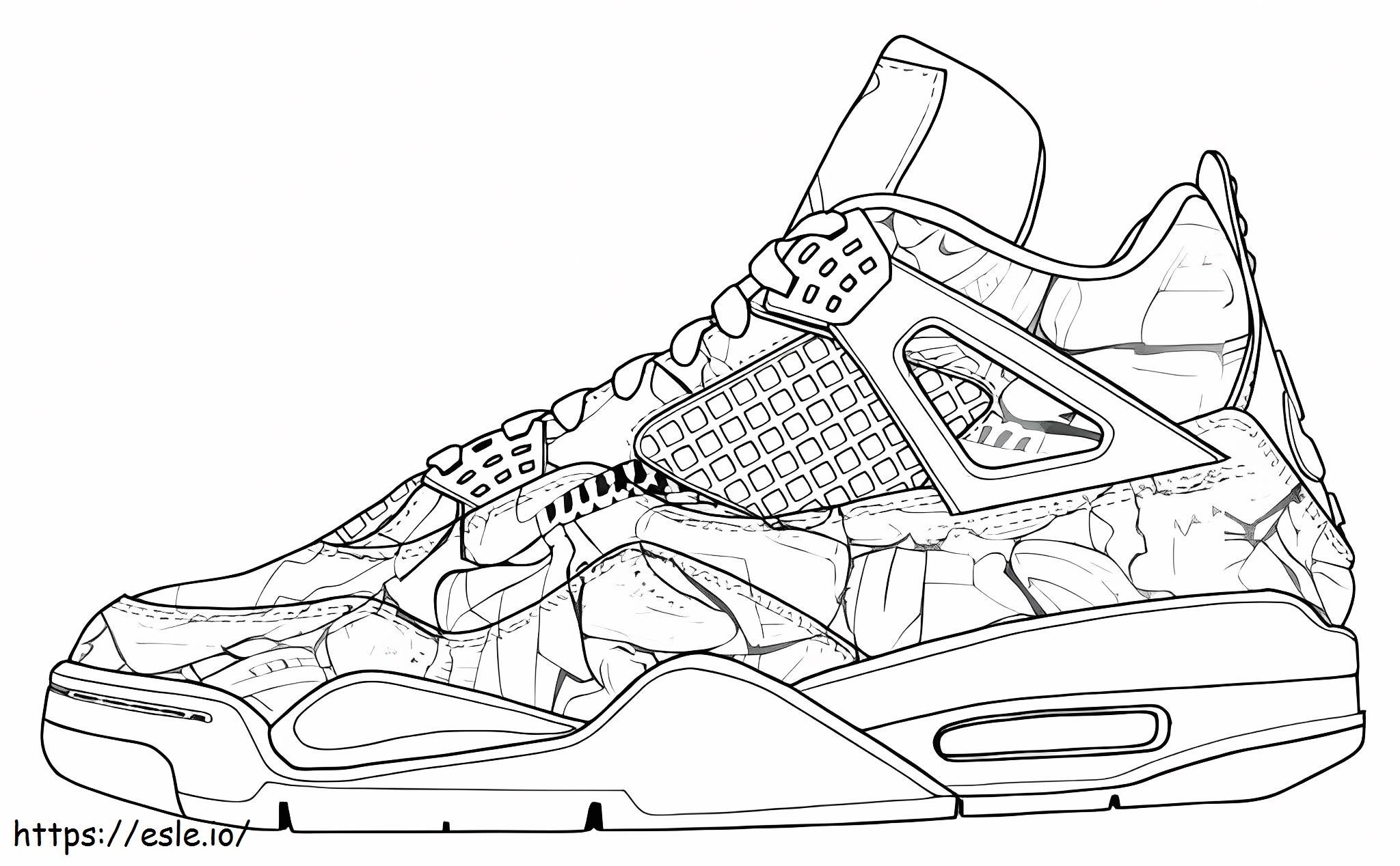 Best Shoe Coloring Page Best Shoe Coloring Page