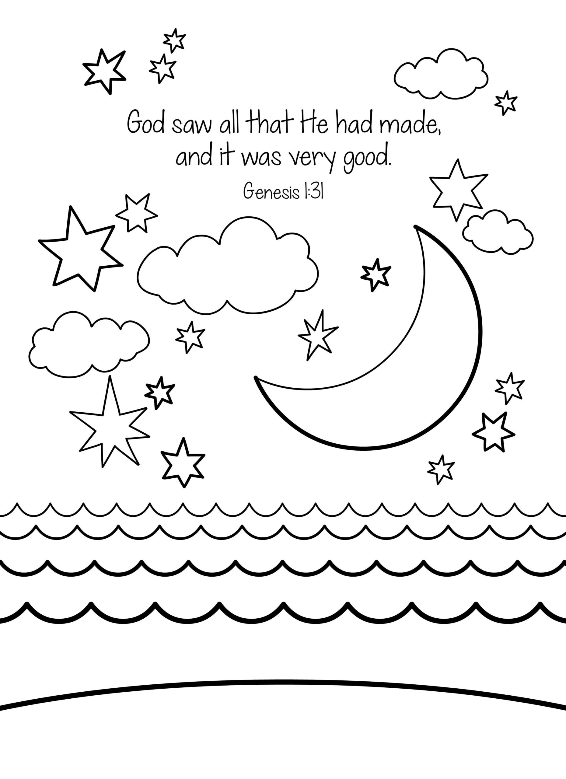 Bible Story Coloring Pages Creation Coloring Home Bible Story Coloring Pages Creation Coloring Home