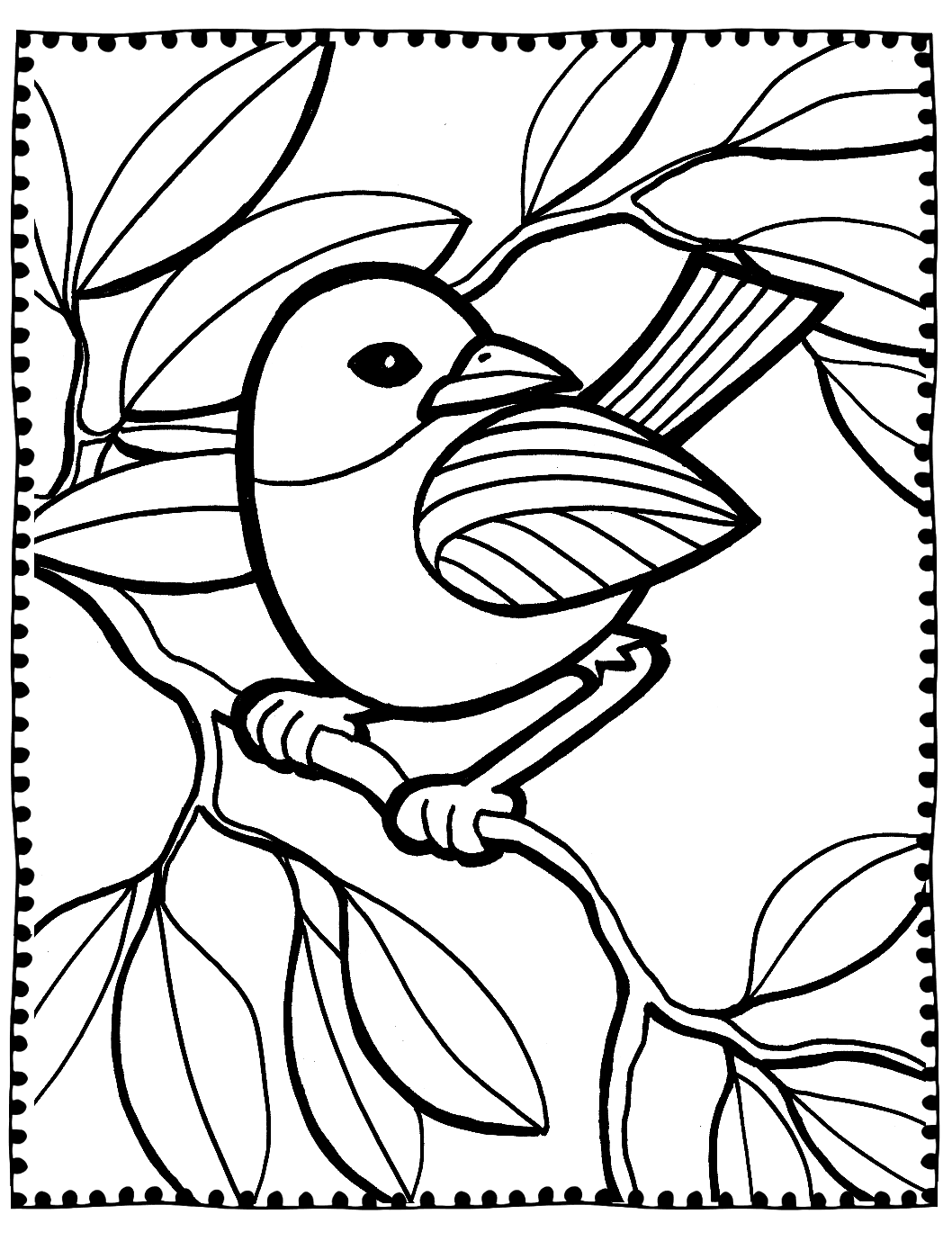 Bird Coloring Pages Printable Coloring Pages FREE