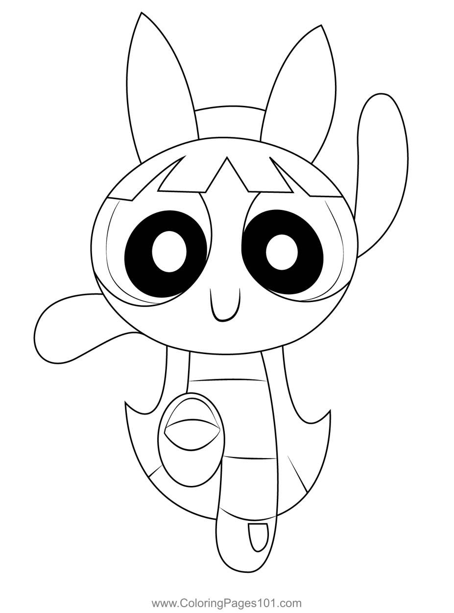 Blossom Powerpuff Girls Coloring Page For Kids Free The Powerpuff Blossom Powerpuff Girls Coloring Page For Kids Free The Powerpuff